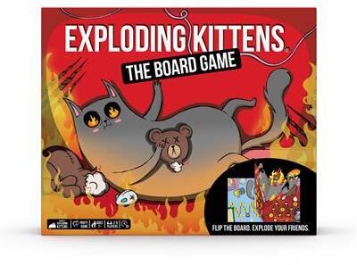 Exploding Kittens: The Board Game - The Action Packed Party Game