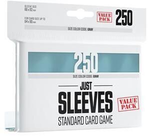 Deck Protector: Just Sleeves: Value Pack Clear (250)