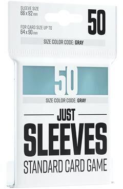 Just Sleeves - Standard Card Game Clear