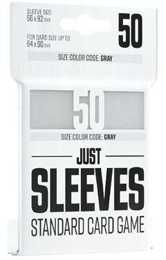 Just Sleeves - Standard Card Game White