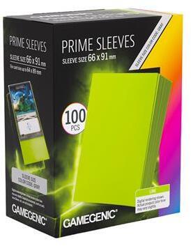 Prime Sleeves Lime 66x91
